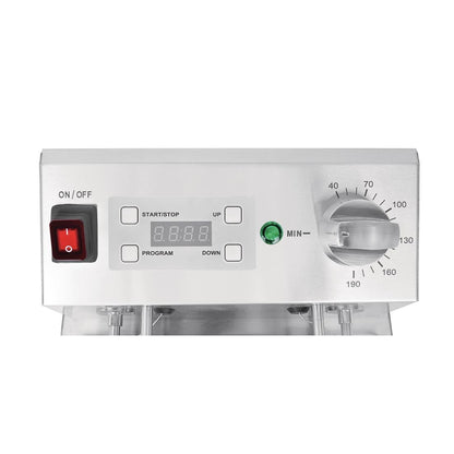 FC374 Buffalo enkelvoudige tank enkele mand 8ltr aanrecht friteuse met timer 2.9kw