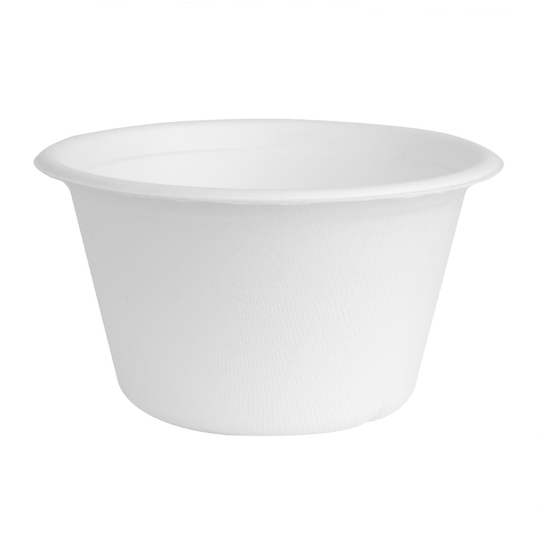 HW022 Fiesta Composteerbare Bagasse Kom Basis 500ml (50 stuks)