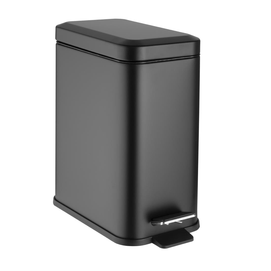 HT476 Jantex Slanke Washroom Prullenbak Zwart 5Ltr
