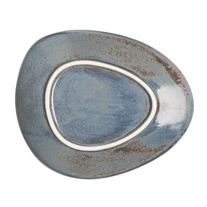 FU176 Olympia Ember Blauwe Driehoekige Borden 308mm (4 Stuks)