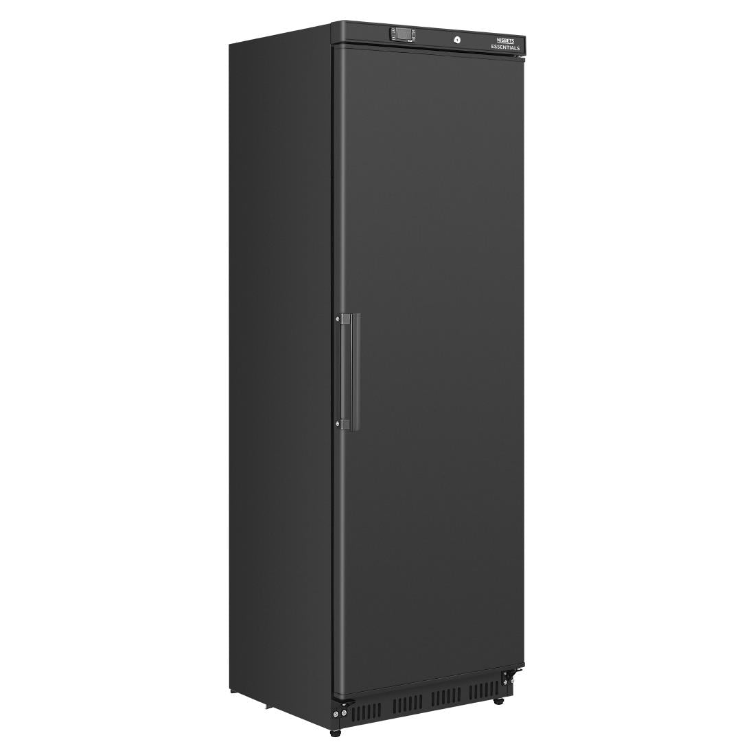 JB198 Nisbets Essentials Staande koelkast Zwart 400Ltr