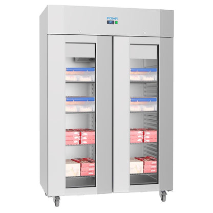 UA043 Polar U-Series Energiezuinig Reeks Dubbeldeurs Staand Vriesvak