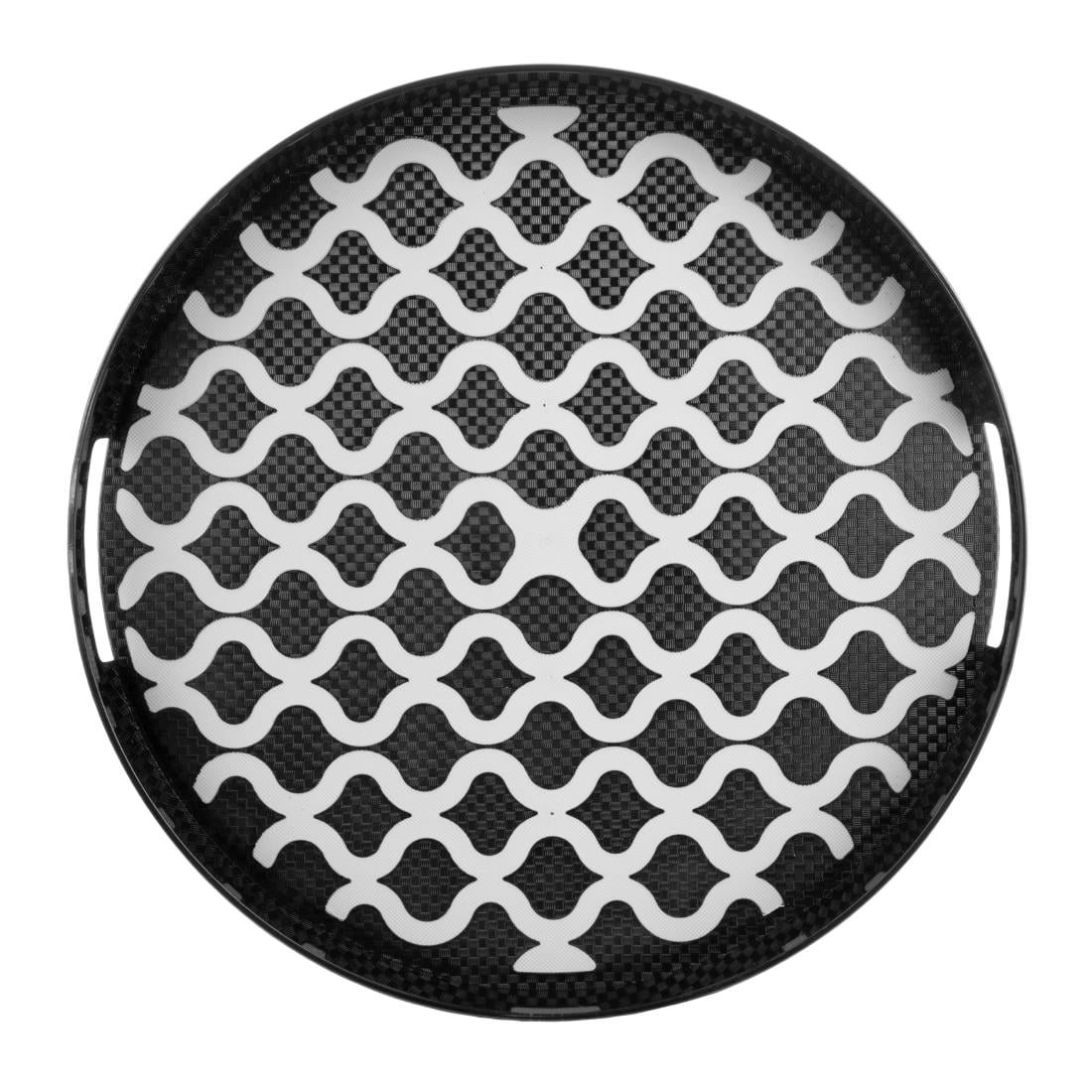 DP666 Olympia Kristallon Pc Rond Antislipblad Met Handgrepen - 405 mm 16"