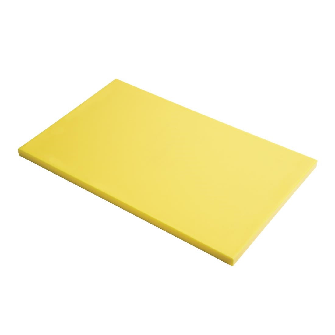 GN339 Gastro M GN1/1 HDPE snijplank glad geel
