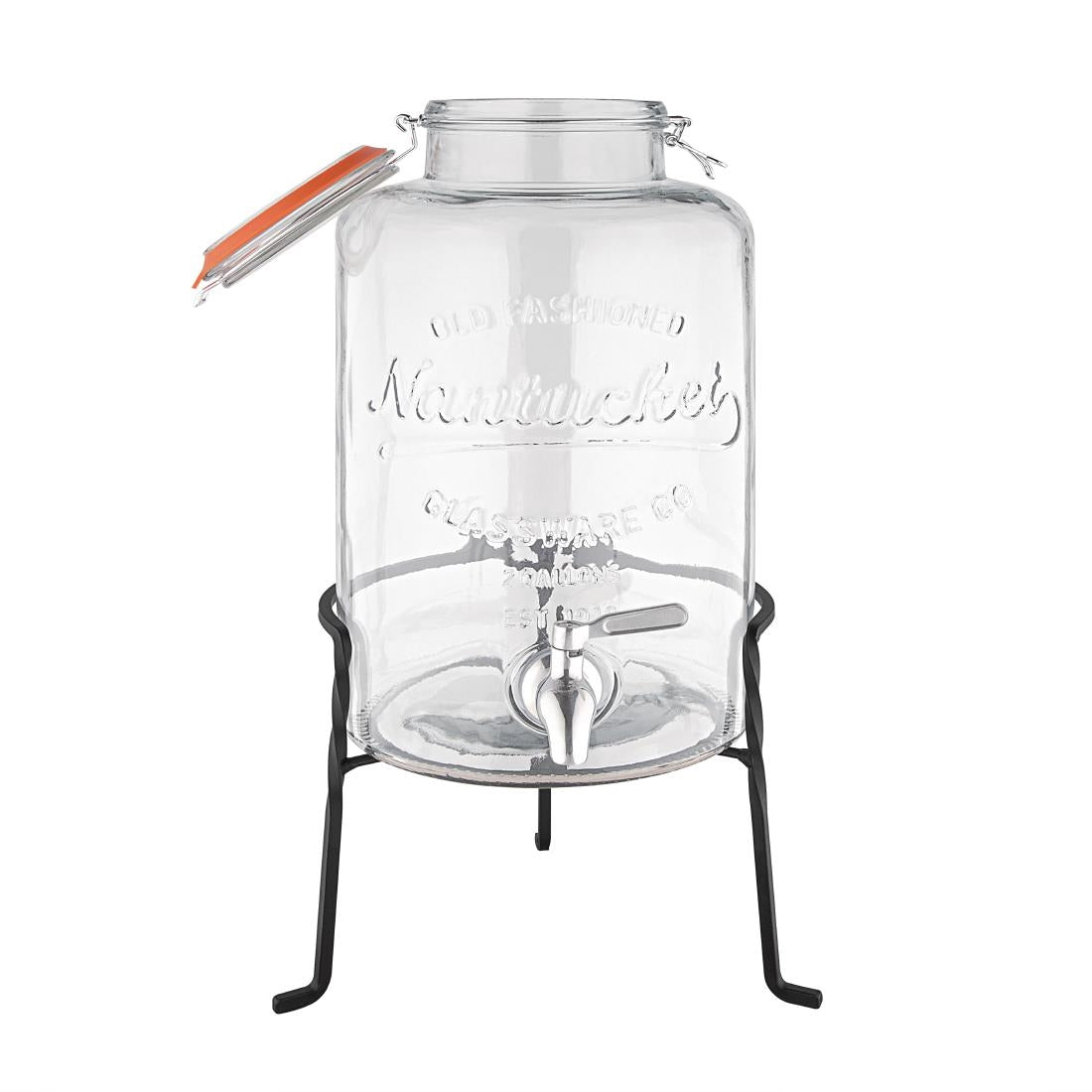 CK939 Olympia Nantucket vintage drankdispenser met standaard 8,5L
