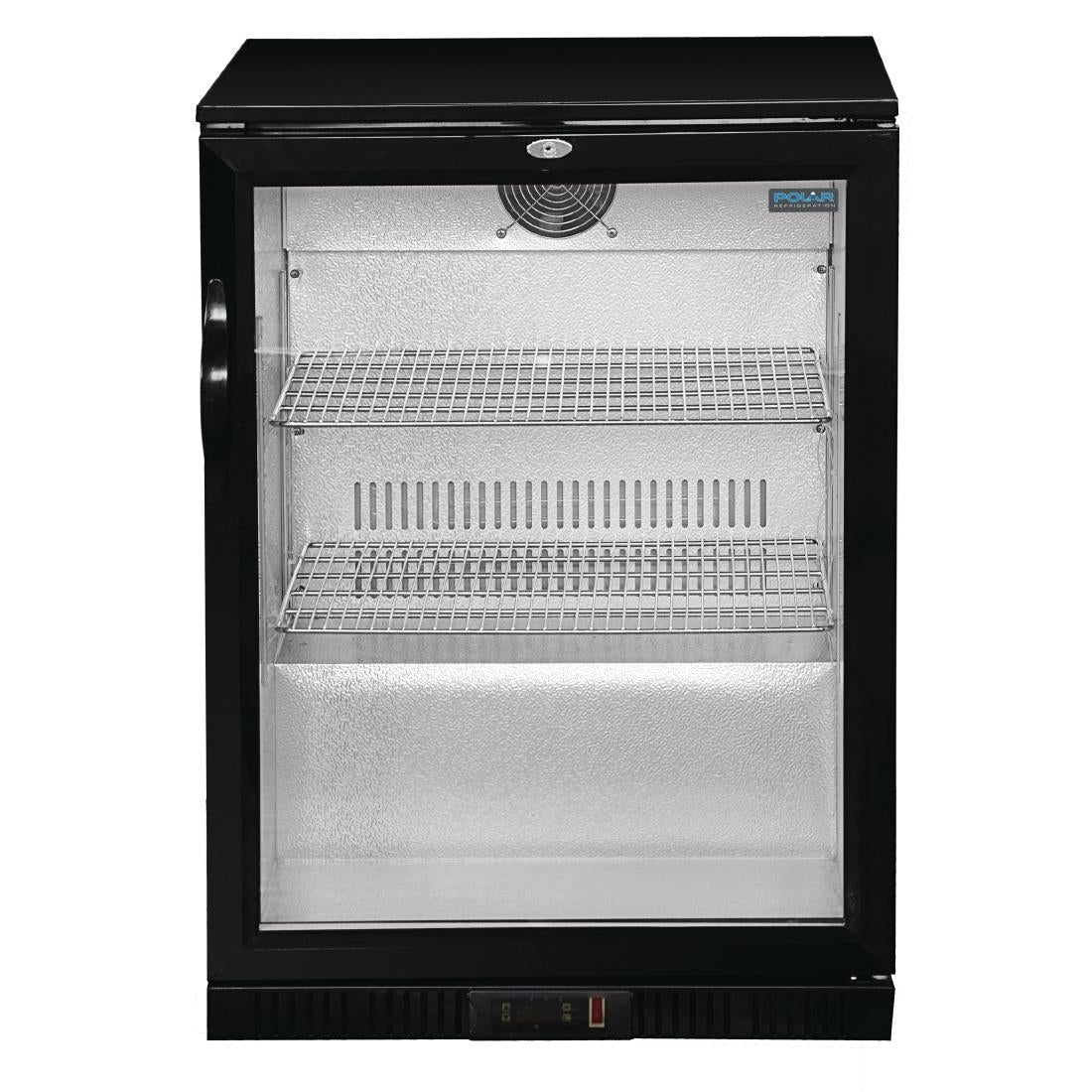 GL001 Polar G-serie barkoeling met klapdeur zwart 138L