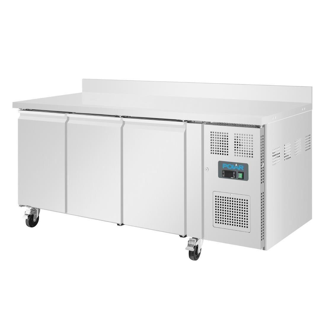 DL917 Polar U-serie 3-deurs vrieswerkbank en achteropstand 417Ltr