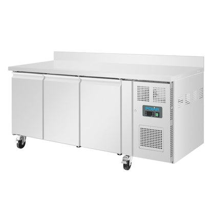 DL917 Polar U-serie 3-deurs vrieswerkbank en achteropstand 417Ltr