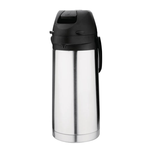 DG141 Nisbets Essentials thermoskan met pomp 1,9Ltr