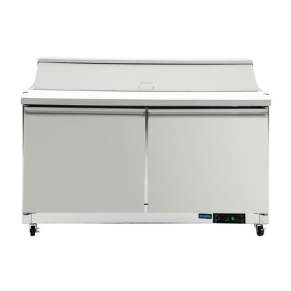 GD883 Polar U-serie 2-deurs gekoelde saladette 527L