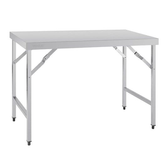 CB905 Vogue inklapbare RVS werktafel 120cm