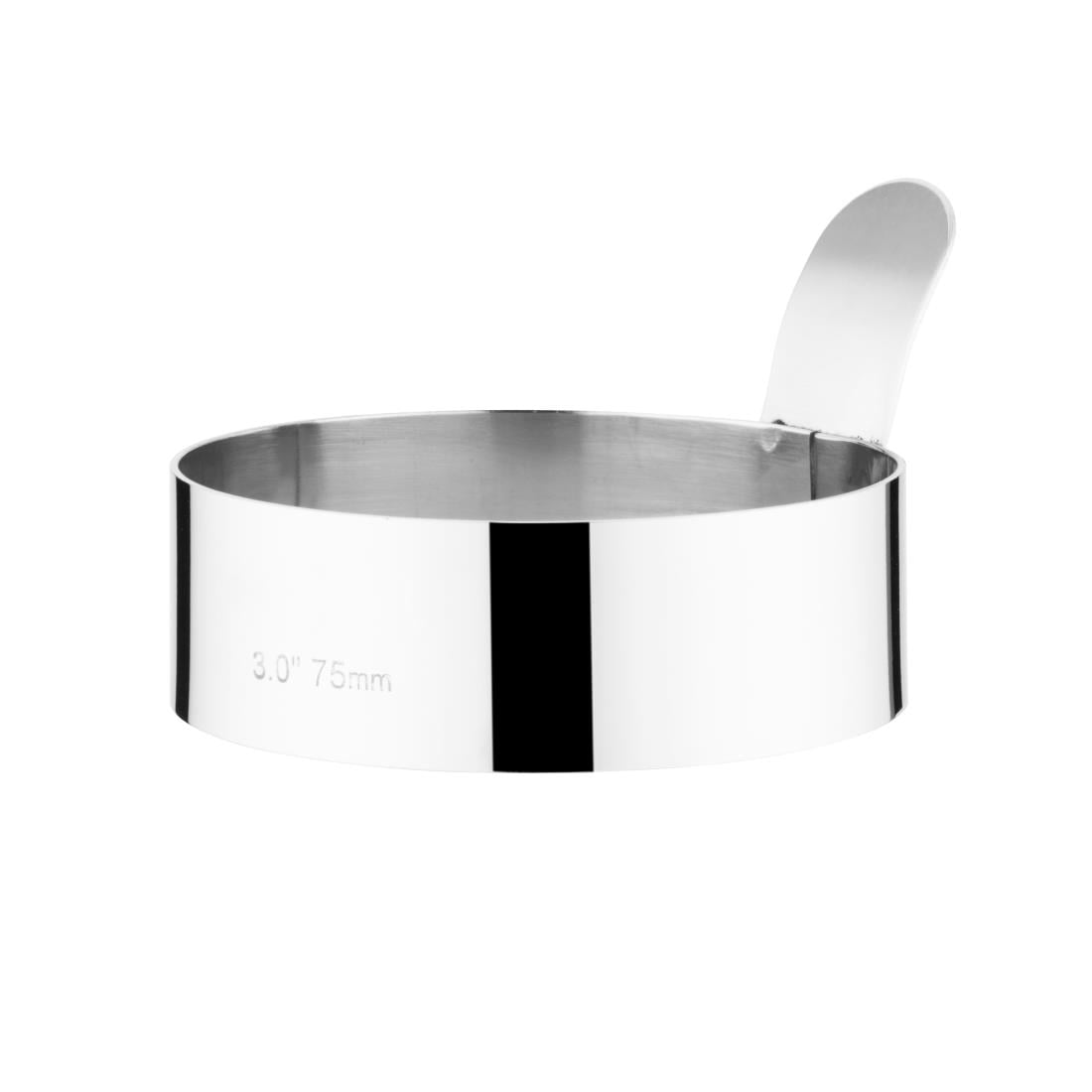 K893 Vogue roestvrijstalen eierenring