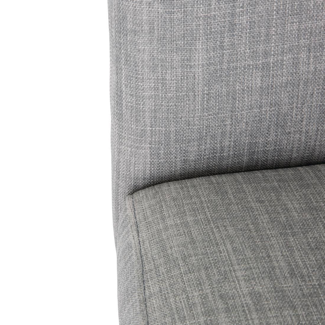 DT696 Bolero chiswick eetkamerstoelen grijs (2 stuks)