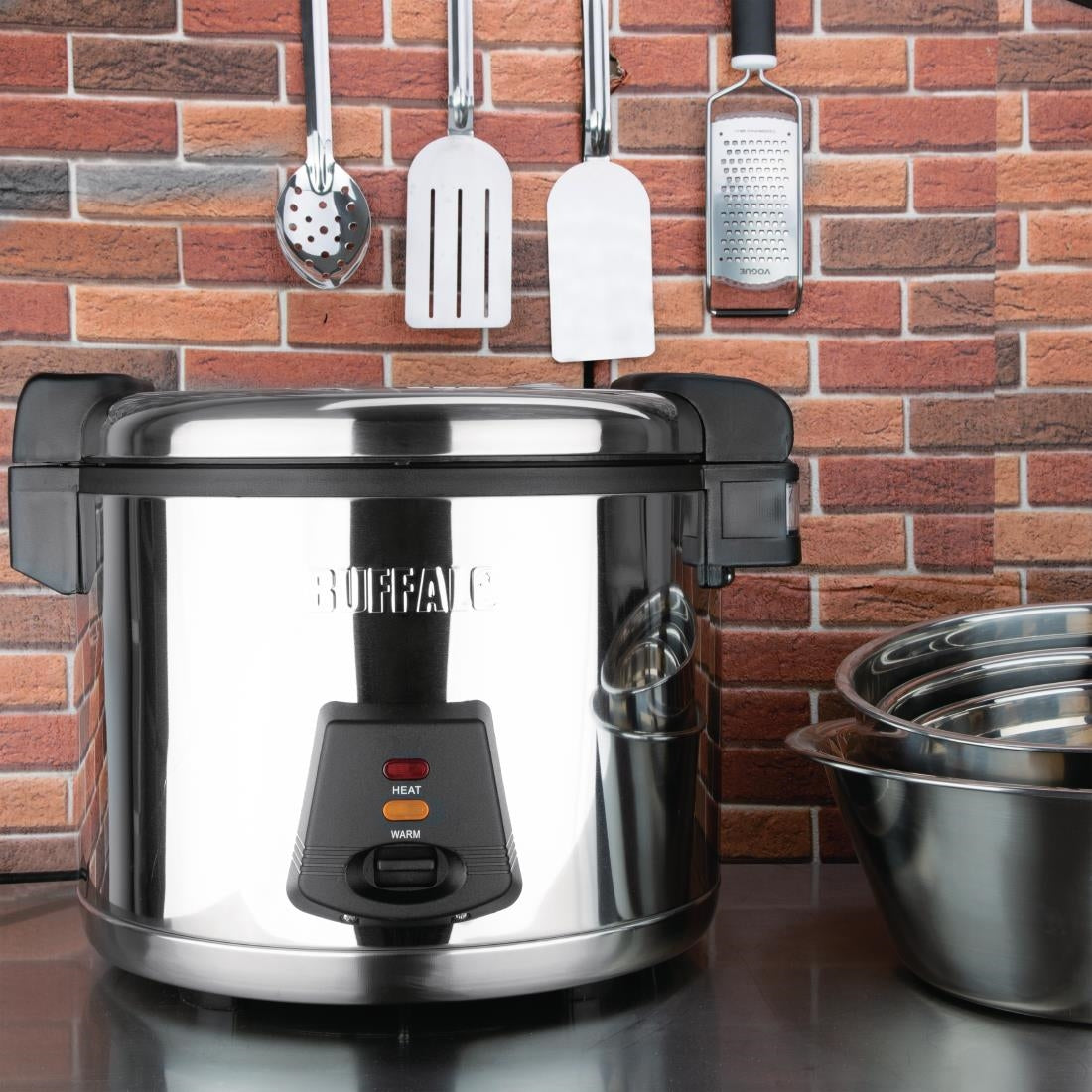 J300 Buffalo professionele rijstkoker 6L