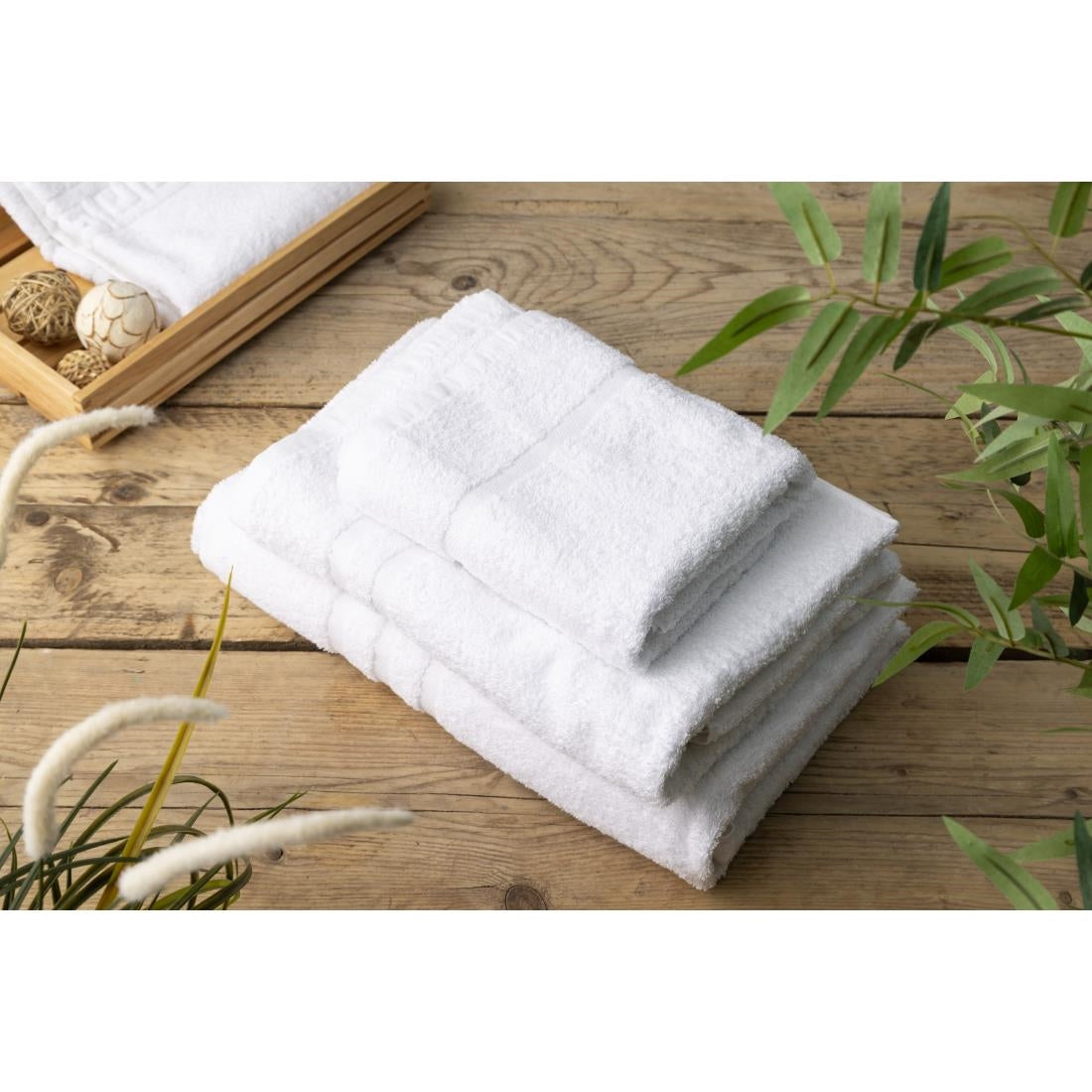 GT791 Mitre Comfort Nova badlaken wit 100x150cm
