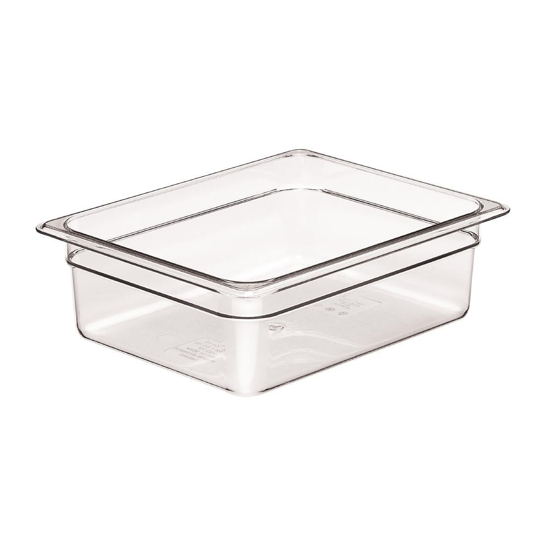 DM744 Cambro polycarbonaat bak GN 1/2 10cm
