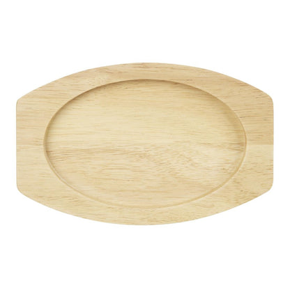 FW978 Olympia Hevea Bord Voor Gietijzeren Ovale Orenschotel 230x135mm Voor Fw818