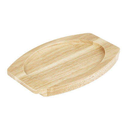 FW977 Olympia Hevea Bord Voor Gietijzeren Ovale Orenschotel 260x165mm Voor Fw817