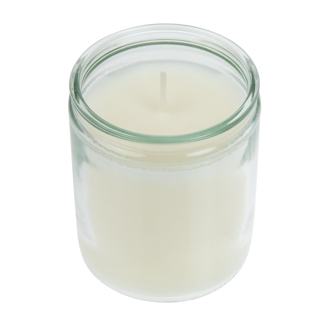 GJ469 Bolsius Starlight kaars in glas wit (8 stuks)