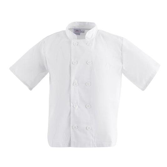 BB547-2XL Nisbets Essentials koksbuis wit (2 stuks) XXL