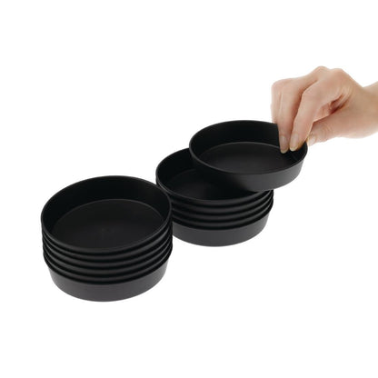 DB509 Matfer Bourgeat Exoglass Quichevormen 10cm (12 stuks)