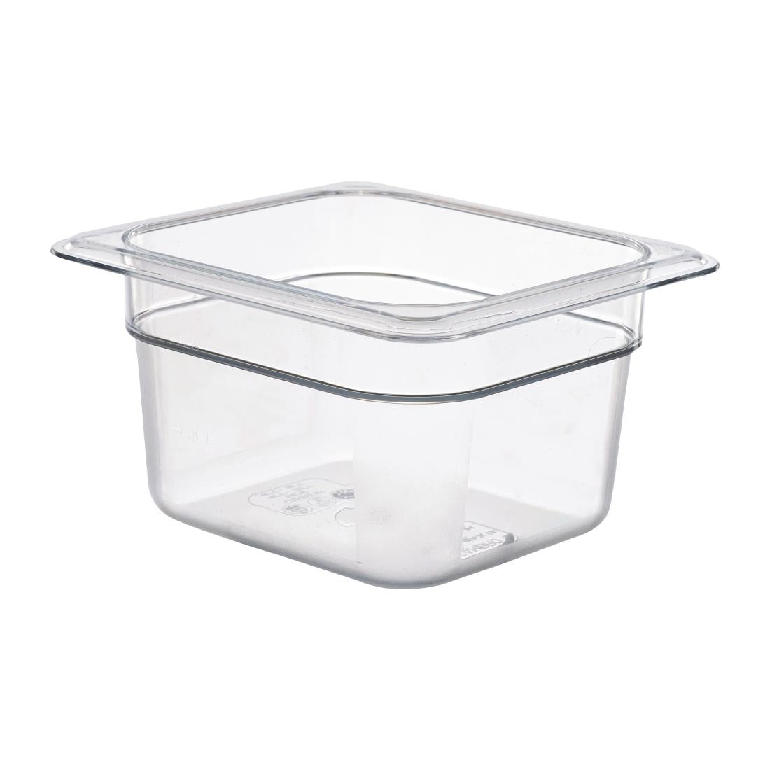 DM752 Cambro polycarbonaat bak GN 1/6 10cm