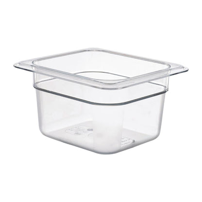 DM752 Cambro polycarbonaat bak GN 1/6 10cm