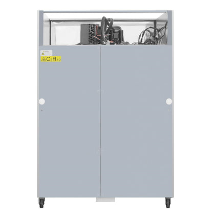 G595 Polar G-serie 2-deurs vriezer RVS 1200L
