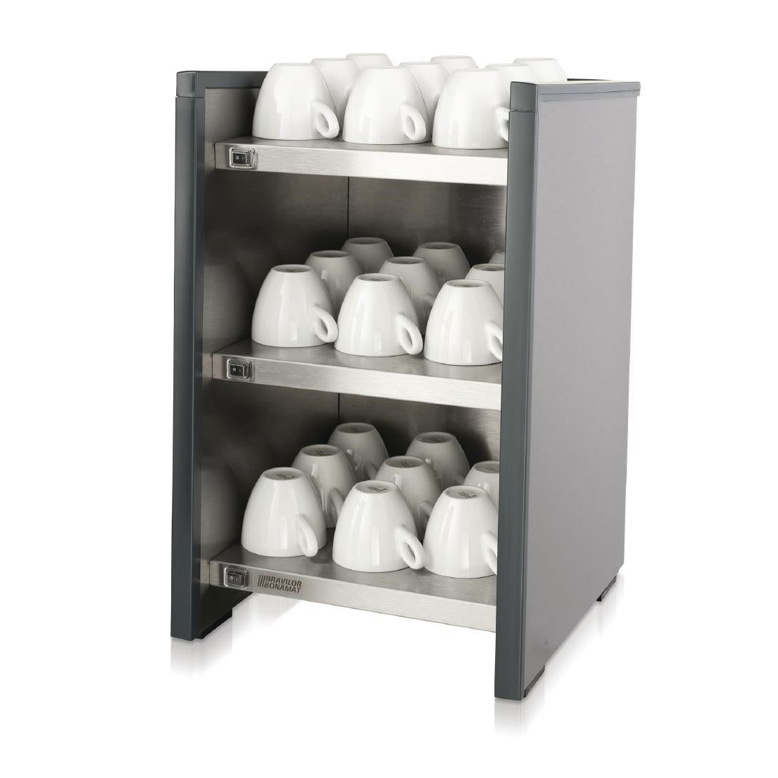 DC672 Bravilor Bonamat WHK kopjeswarmer 3 schappen