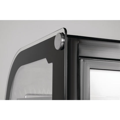 CD230 Polar G-serie tafelmodel koelvitrine 160L zwart
