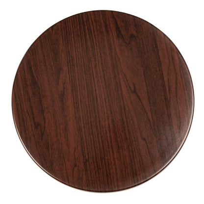 GL974 Bolero tafelblad 80cm rond donkerbruin