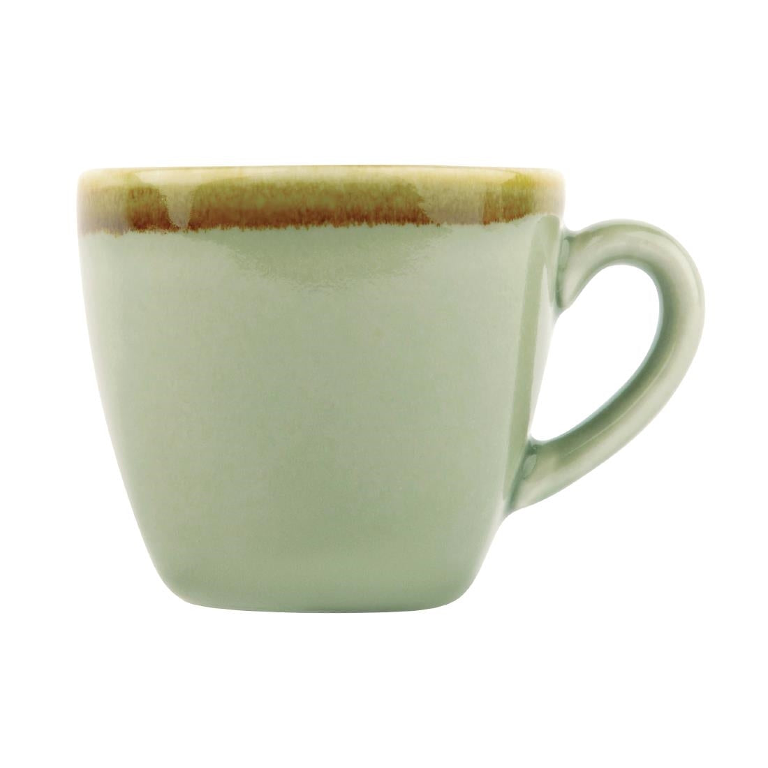 GP476 Olympia Kiln espressokopjes mosgroen 8,5cl (6 stuks)