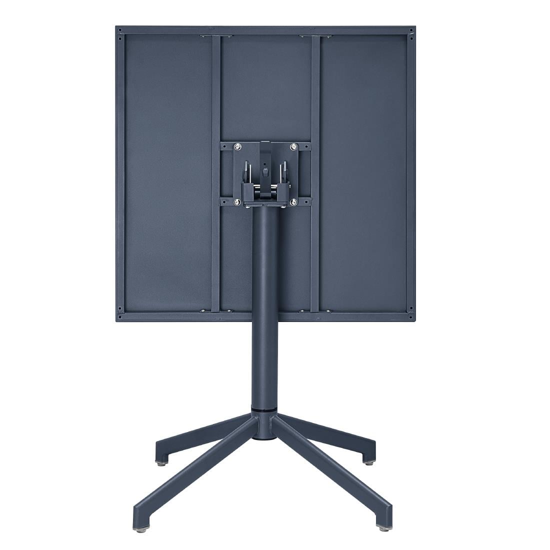 HZ375 Bolero Porto Opklapbare Tafel Leisteenblauw 700x750mm