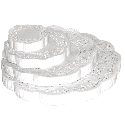 CE992 Olympia papieren taartranden 24cm (250 stuks)