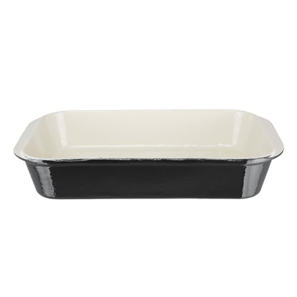SA619 Vogue 2-delige gietijzeren braadpan en ovenschaal set