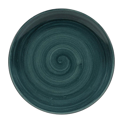 FA590 Churchill Stonecast Patina Rustic Teal Evolve Coupe Bord 26cm (12 stuks)