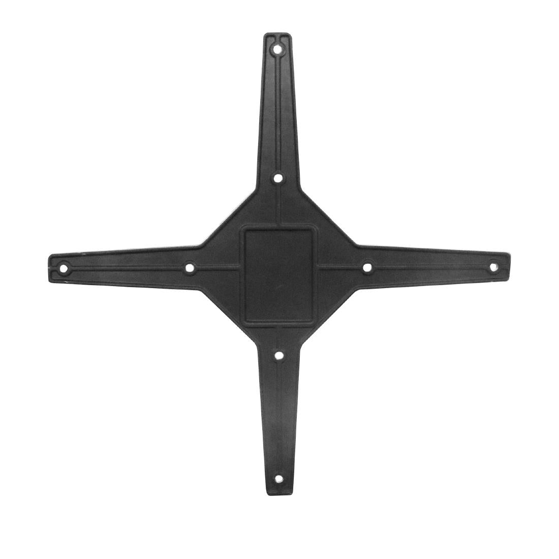 GP773 Bolero aluminium flip-top tafelpoot zwart