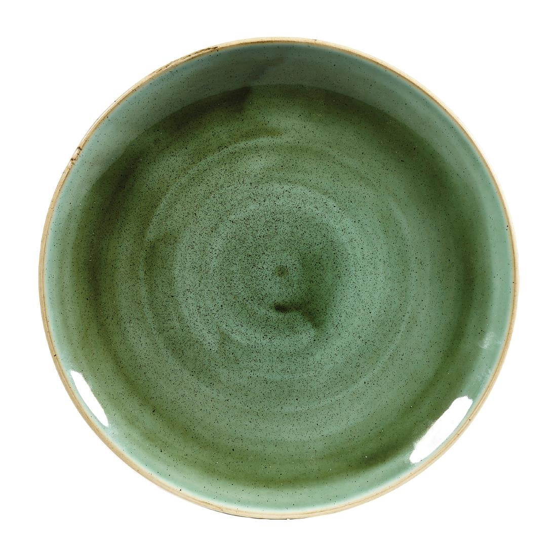 DF996 Churchill Stonecast Samphire Green Evolve Coupe Bord 22cm (12 stuks)