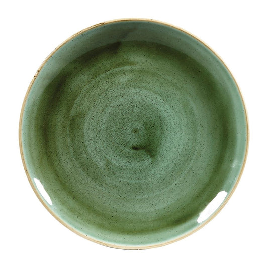 DF996 Churchill Stonecast Samphire Green Evolve Coupe Bord 22cm (12 stuks)