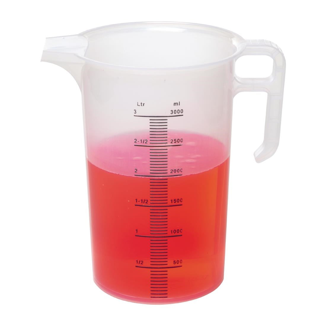 FD328 Polypropyleen maatbeker 3Ltr