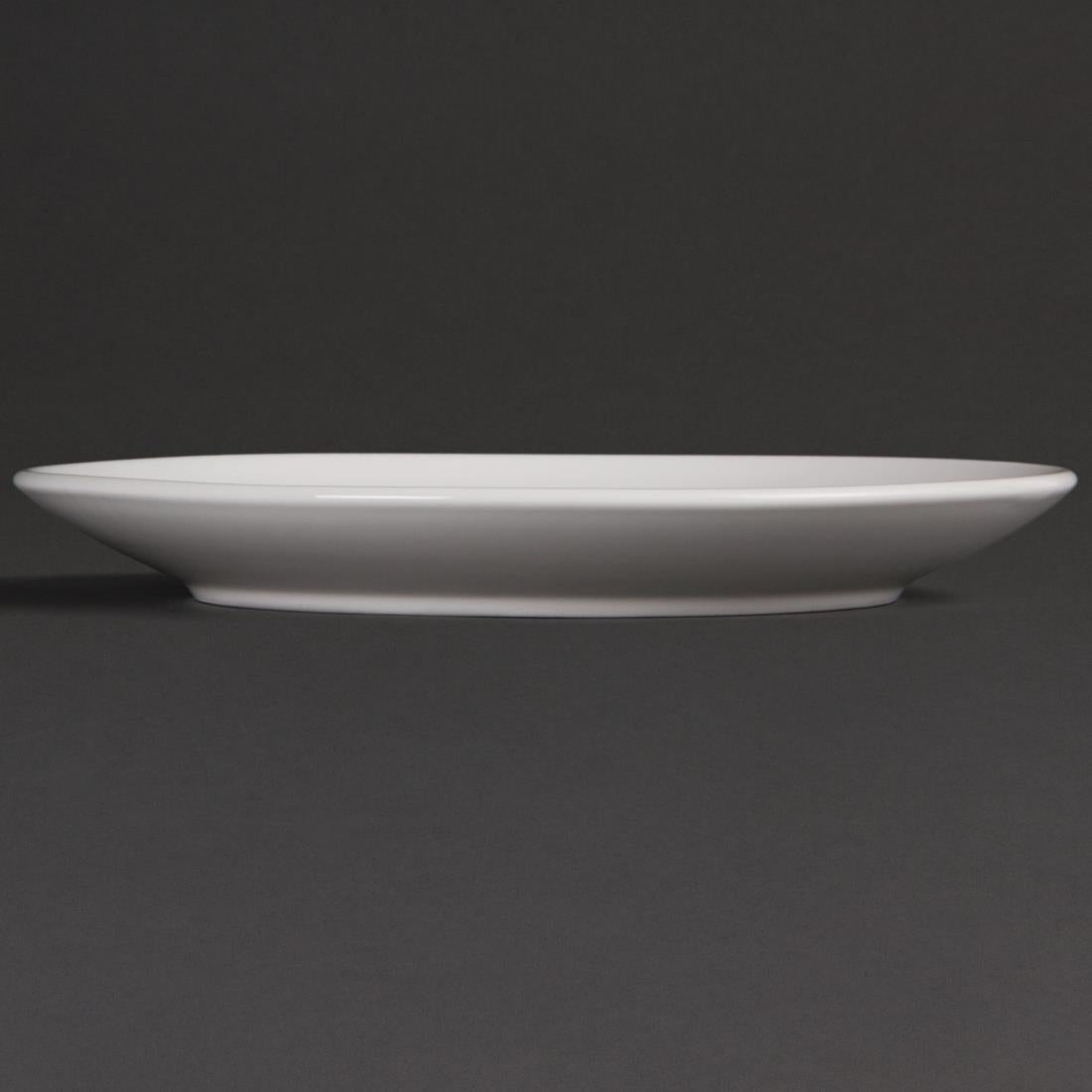 U078 Olympia Whiteware Coupeborden 23cm (12 Stuks)