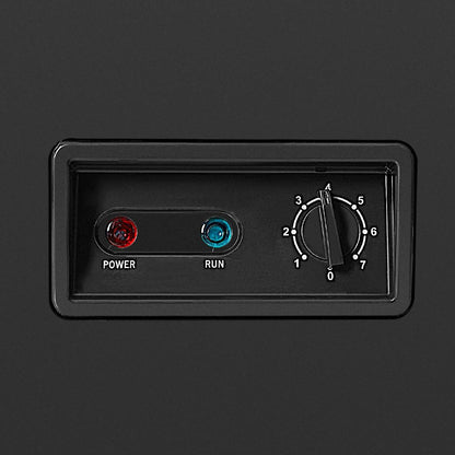 DA536 Nisbets Essentials vrieskist zwart 282Ltr