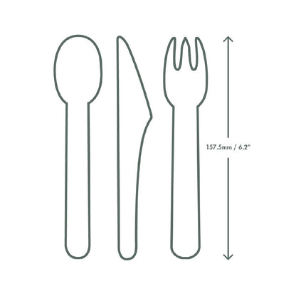 CU544 Vegware composteerbaar papieren mes (1000 stuks)