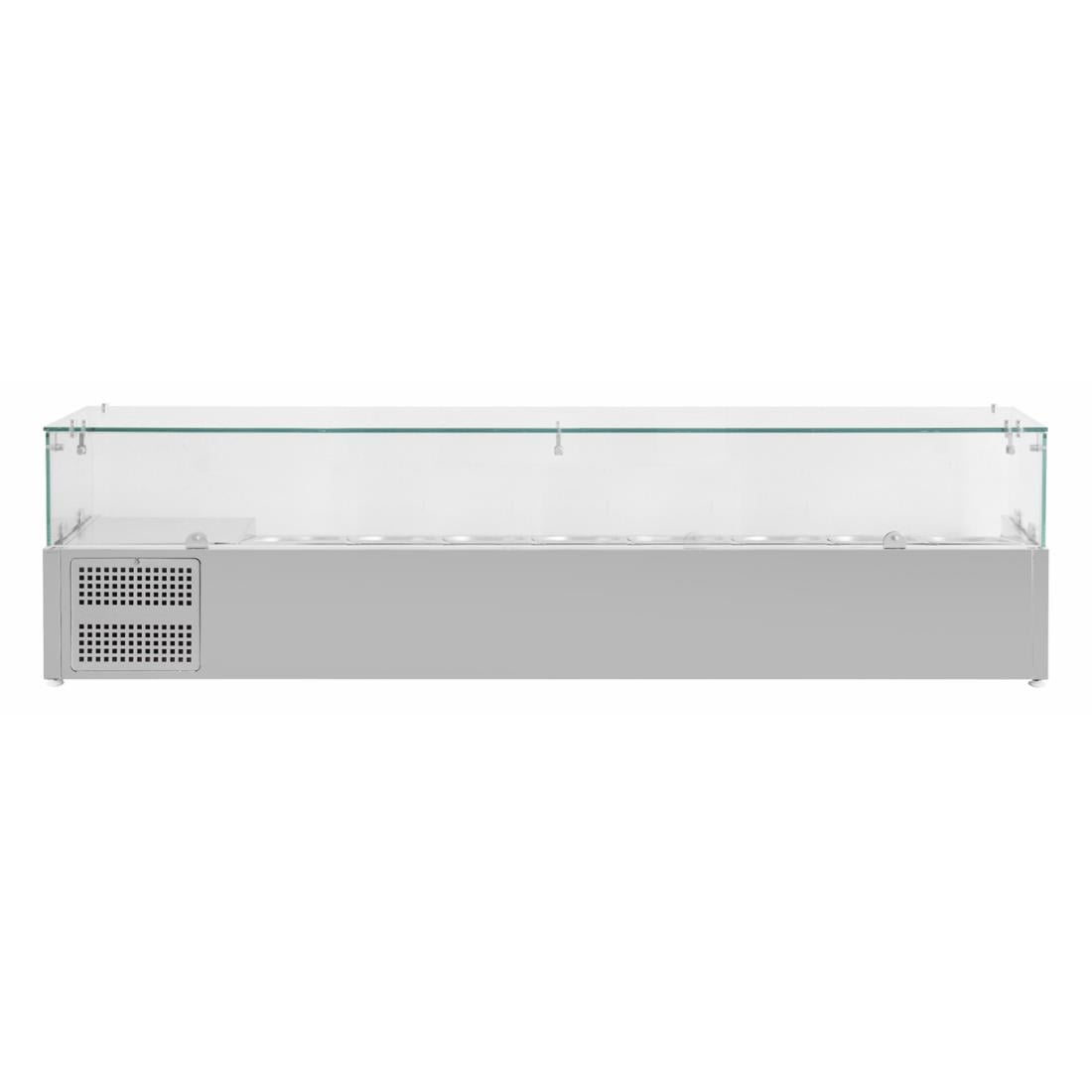 G610 Polar G-serie opzetkoelvitrine 8x GN 1/4