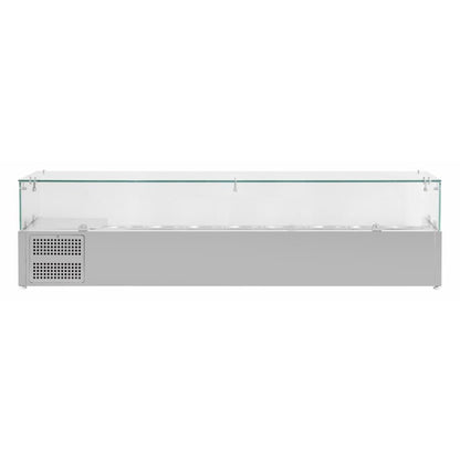 G610 Polar G-serie opzetkoelvitrine 8x GN 1/4