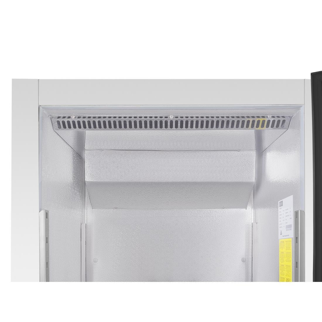 G591 Polar G-serie 1-deurs slimline RVS vriezer 440L