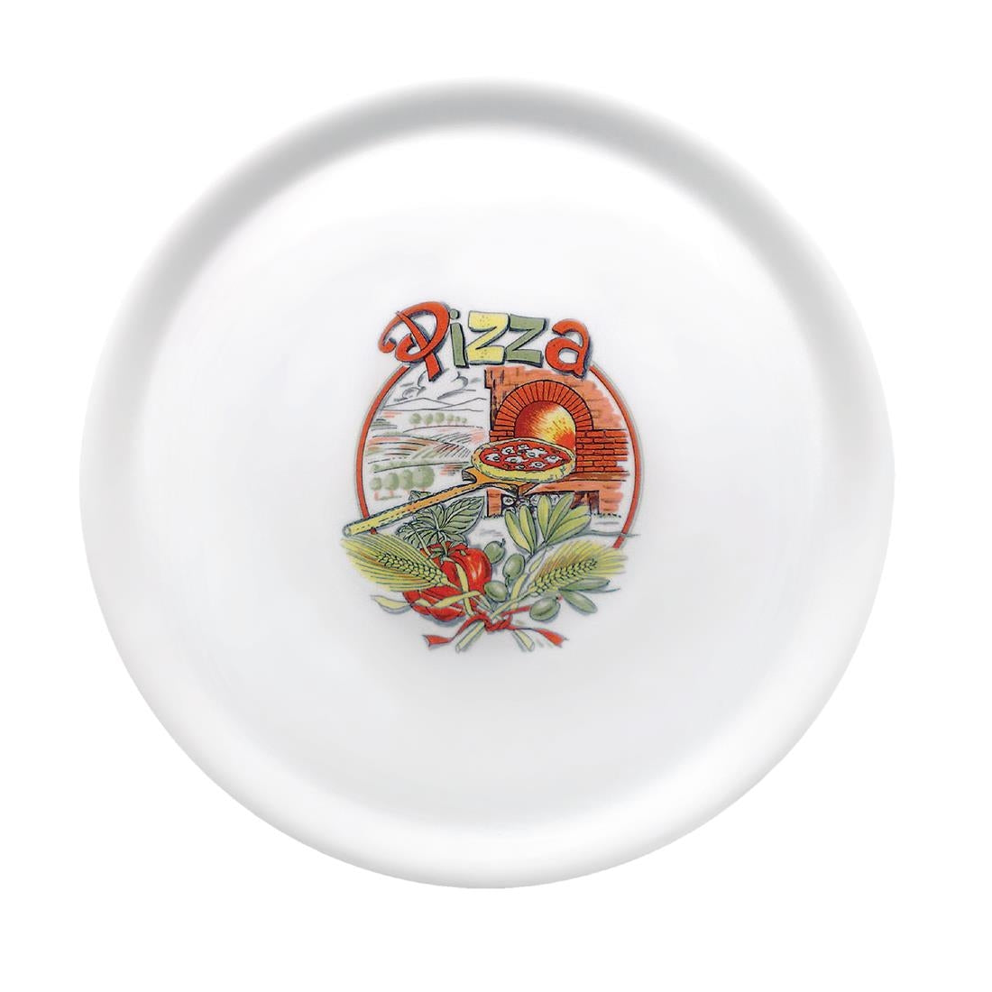 DJ956 Saturnia pizzabord porselein 31cm - design 2