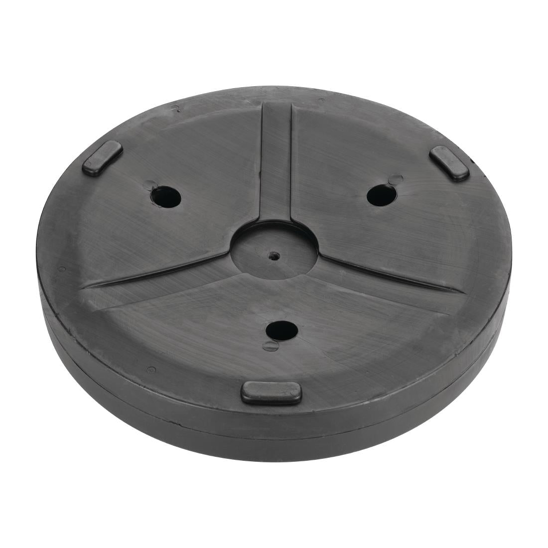 FS158 Bolero betonnen parasolvoet met 43/38mm adapter zwart