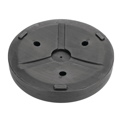 FS158 Bolero betonnen parasolvoet met 43/38mm adapter zwart