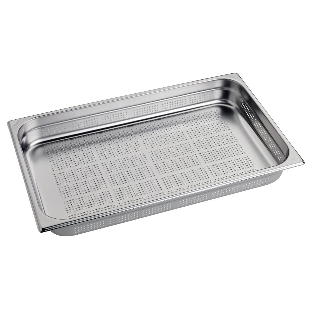 GR734 Gastro M geperforeerde RVS GN 1/1 bak 6,5cm diep